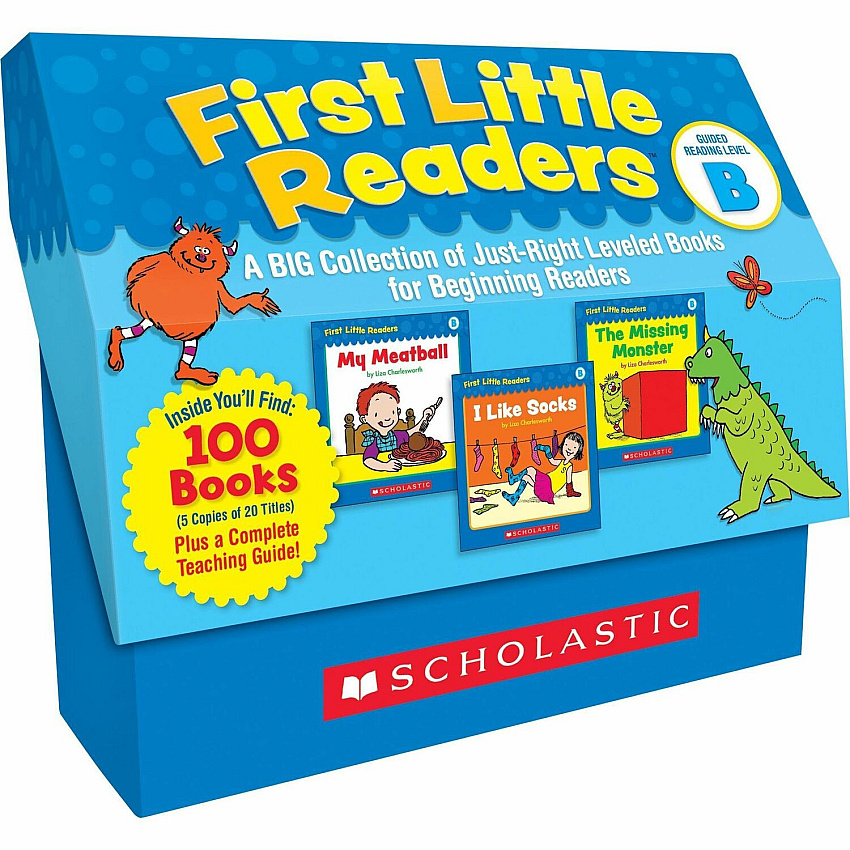 Scholastic First Little Readers Books Set Printed Book (SHS0545223024)