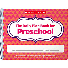 Scholastic Daily Plan Book for Preschool (SHS1338064584)