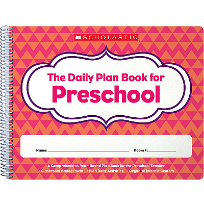 Scholastic Daily Plan Book for Preschool (SHS1338064584)