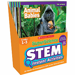 Scholastic SuperScience STEM Instant Activities Printed Book (SHS1338099000)