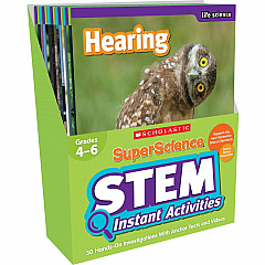 Scholastic SuperScience STEM Instant Activities Printed Book (SHS1338099019)