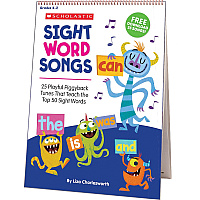 Scholastic Sight Word Songs Flip Chart & CD (SHS1338113135)