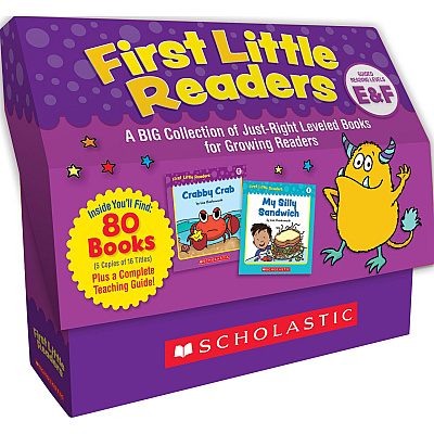 Scholastic First Little Readers Books Set Printed Book (SHS1338256564)