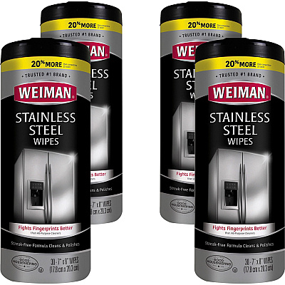 WEIMAN Stainless Steel Wipes (WMN92ACT)