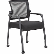 BOSS Mesh 4-Legged Guest Chair (B6889RBK)
