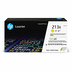 HP 213X Original Laser Toner Cartridge - Yellow Pack (HEWW2132X)