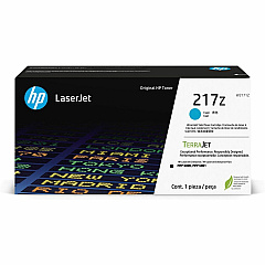 HP 217Z Original Laser Toner Cartridge - Cyan Pack (HEWW2171Z)
