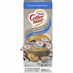 Coffee-mate Coffee-mate Oat Milk Vanilla Liquid Creamer Singles (NES19891)