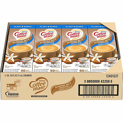 Coffee-mate Coffee-mate Almond Milk Vanilla Liquid Creamer Singles (NES42258CT)