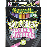 Crayola Bright/Bold Broad Line Markers (CYO587735)