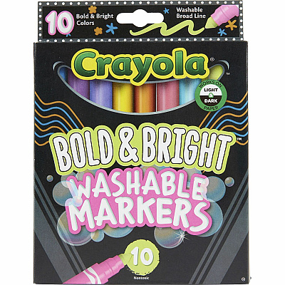Crayola Bright/Bold Broad Line Markers (CYO587735)