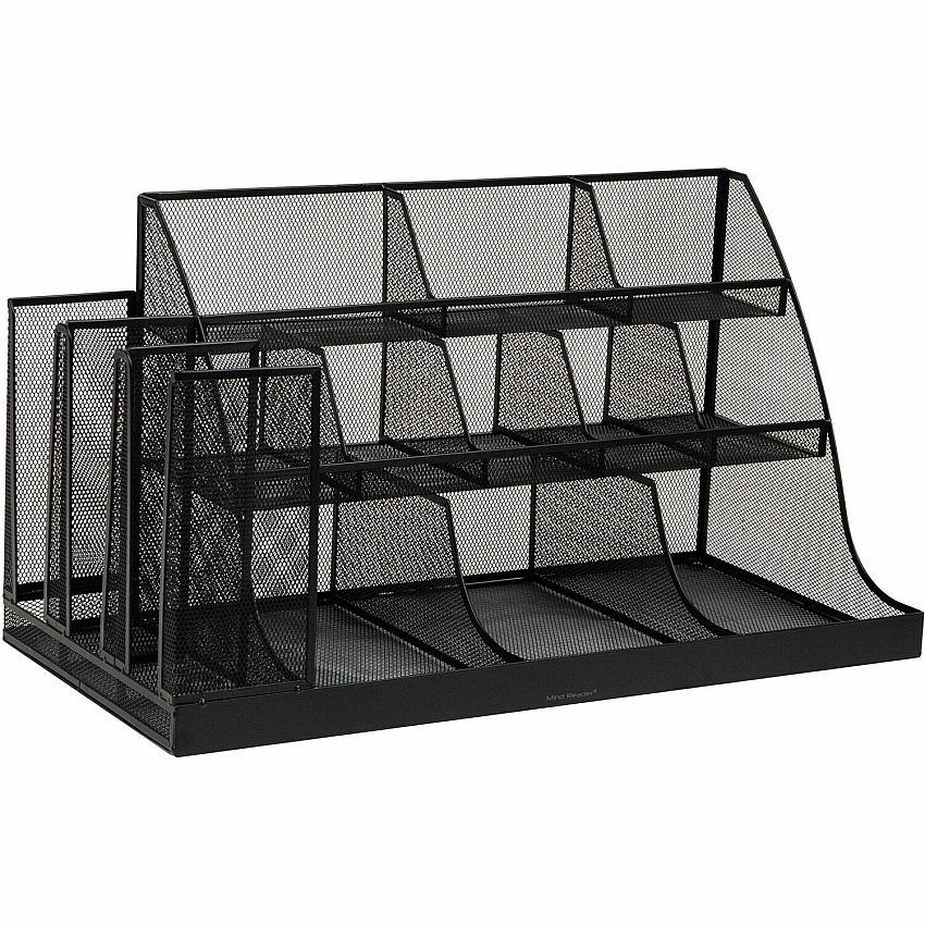 Mind Reader 14-Compartment Coffee/Condiment Organizer (EMSCMG2MESH)