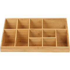 Mind Reader Bali 11-Compartment Bamboo Organizer (EMSCOMORGBM)