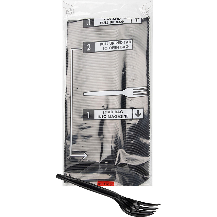 Mind Reader Cutlery Dispenser Utensil Refill (EMSPFORK100)