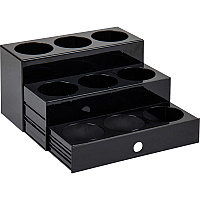 Mind Reader 9-Compartment Nested Syrup Bottle Holder (EMSSYRUPH9)