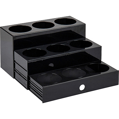 Mind Reader 9-Compartment Nested Syrup Bottle Holder (EMSSYRUPH9)