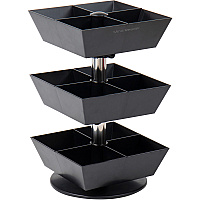 Mind Reader Anchor 12-Compartment Tea Carousel (EMSTEASWIV3T)