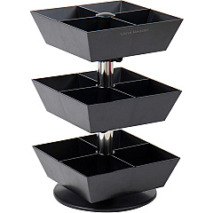 Mind Reader Anchor 12-Compartment Tea Carousel (EMSTEASWIV3T)