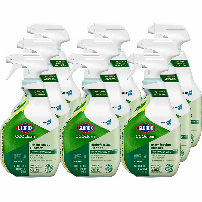 CloroxPro EcoClean Disinfecting Cleaner Spray (CLO60213CT)