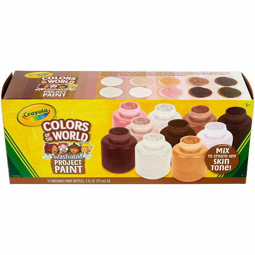 Crayola Colors of the World Washable Kids Paint (CYO542315)