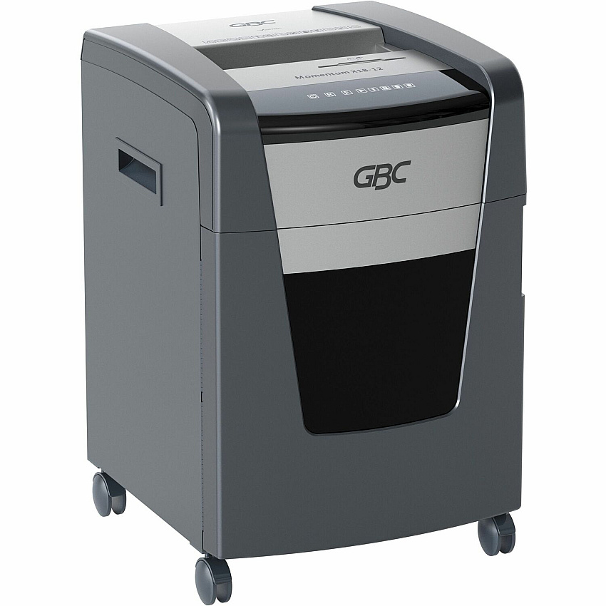 GBC Momentum Paper Shredder, X18-12, Micro-Cut, P-4, Anti-Jam, 18 Sheets (GBCWSM177002)