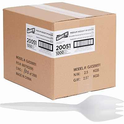 Genuine Joe Individually Wrapped Sporks (GJO20051)