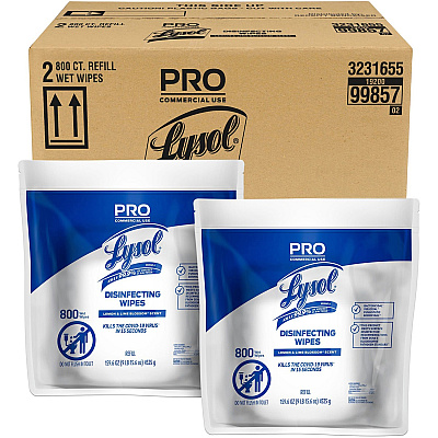 LYSOL Professional Disinfecting Wipes (RAC99857CT)