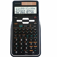 Sharp Scientific Calculator with 2-line Display (SHREL531TGBBW)