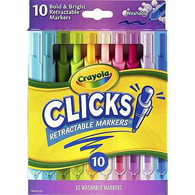 Crayola Clicks Retractable Markers (CYO588373)