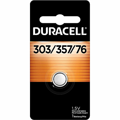 Duracell 303/357 Silver Oxide Battery (DURDL303357)