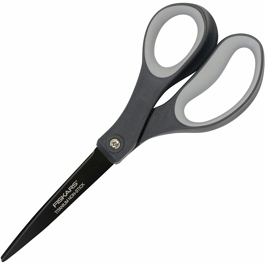 Fiskars Non-stick Titanium Soft Grip Scissors (FSK1067268)