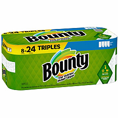 Bounty Select-A-Size Paper Towels - 8 Triple Roll = 24 Regular (PGC05661)