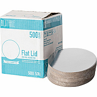 BluTable 7" Round Foil Pan Flat Board Lids (RMLFOILLID7)