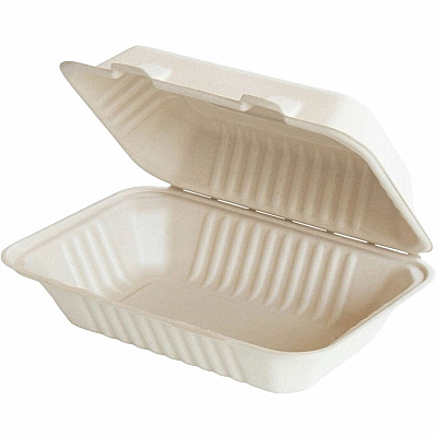BluTable 27 oz Portable Clamshell Containers (RMLMFHC961C)