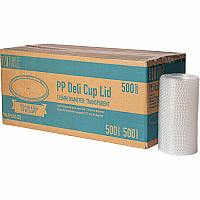 BluTable 16 oz/32 oz Round Deli Tub Container Lids (RMLPPLID1632)