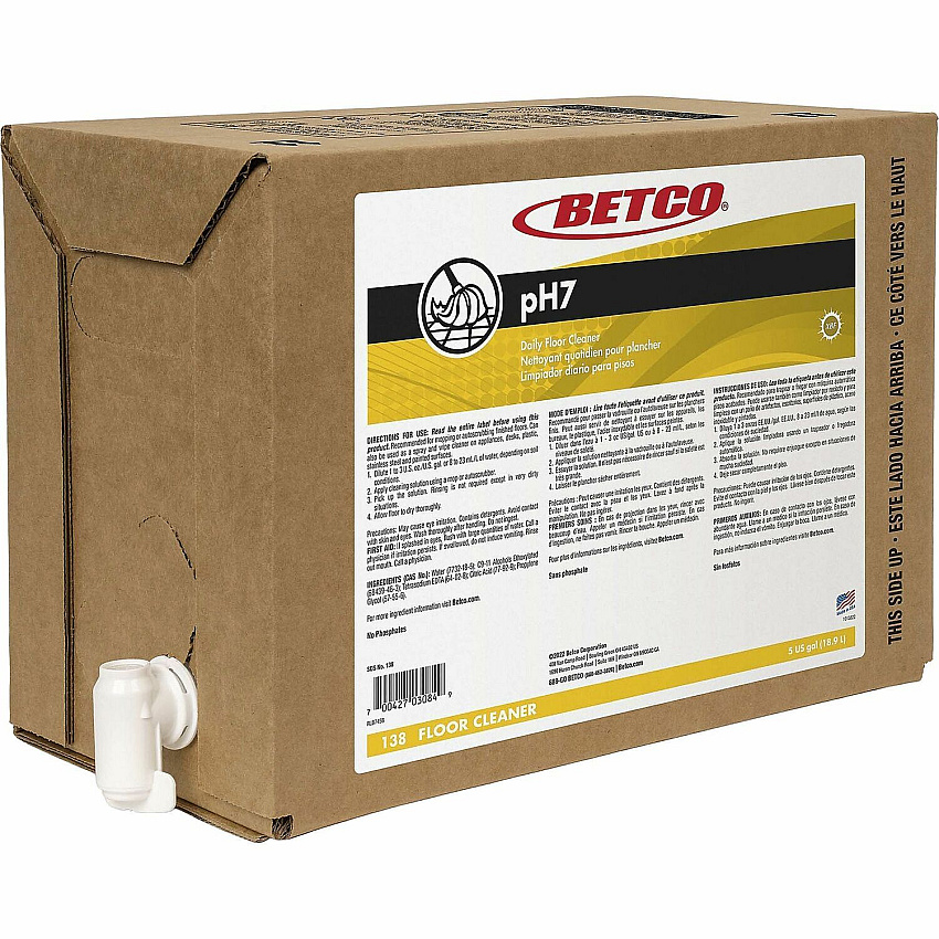 Betco pH7 Floor Cleaner (BET138B500)
