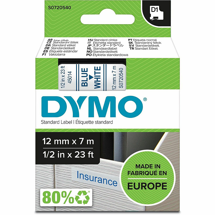 DYMO D1 Electronic Tape Cartridge (DYMS0720540)
