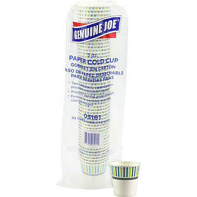 Genuine Joe 3 oz Cold Cups (GJO03161CT)