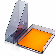 Officemate Recycled Letter Tray & File Desktop Set (OIC26115)