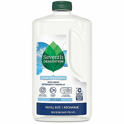 Seventh Generation Free/Clear Natural Dish Liquid (SEV45151)