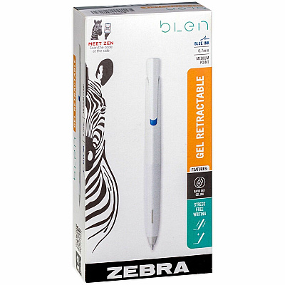 Zebra bLen Retractable Gel Pens (ZEB41420)