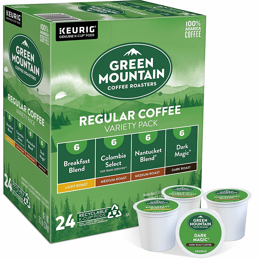 Green Mountain Coffee Roasters K-Cup Regular Coffee Variety Pack (GMT9974)