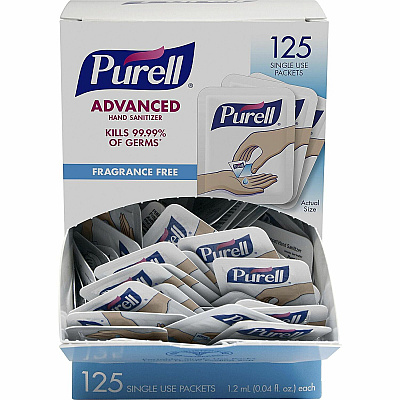 PURELL Advanced Hand Sanitizer Gel (GOJ9630125CTN)