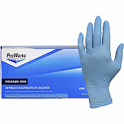 ProWorks NPF Nitrile Powder Free Exam Gloves (HOSGLN106FL)