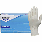 ProWorks Latex Powder-Free Disposable General-Purpose Gloves (HOSGLL105FX)