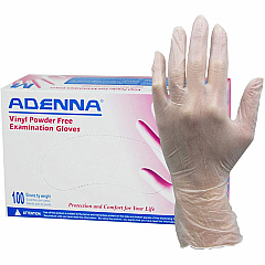 Adenna Vinyl Powder Free Exam Gloves (HOSVPF238)