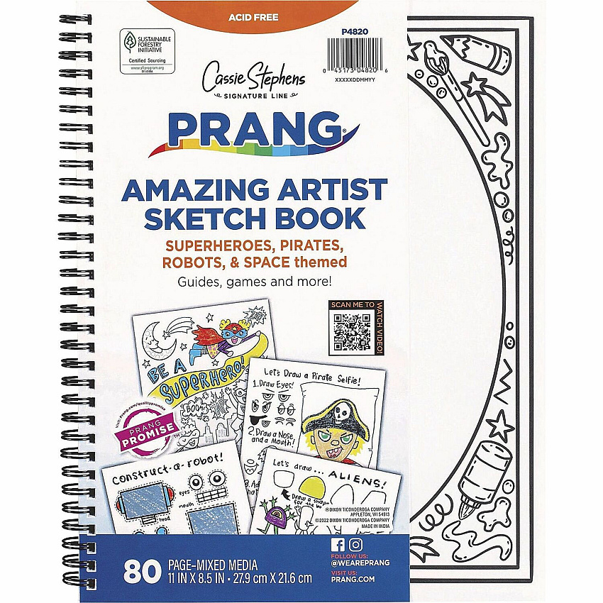 Pacon Amazing Artist Sketch Book (PACP4820)