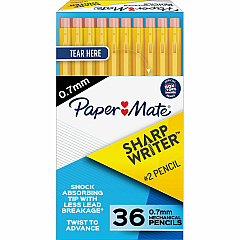 Paper Mate SharpWriter Mechanical Pencils, 0.7mm, HB #2 led (PAP1921221C)