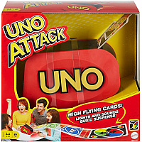 Mattel UNO Attack Card Game , Family Game For Kids And Adults, Card Blaster (MTTGTX66)