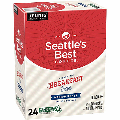 Seattle's Best K-Cup Breakfast Blend Coffee (SEA12407882)